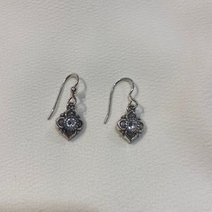 Brighton Dangle Crystal Flower Earrings